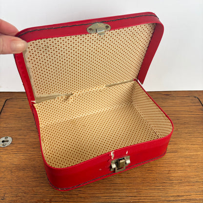 Vintage kinder koffertje kat