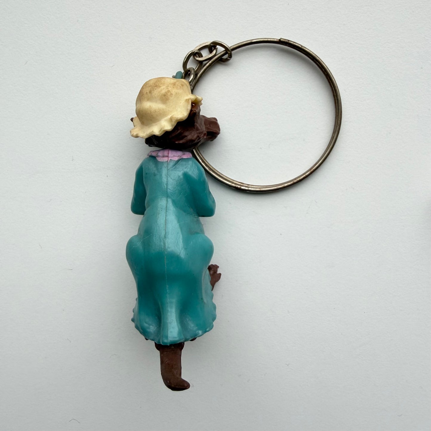 Vintage sleutelhanger de grote boze wolf