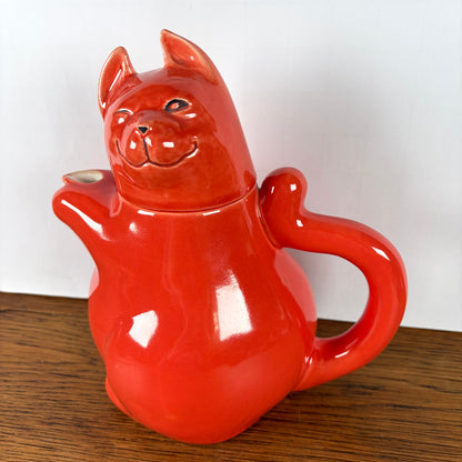 Theepot rode kater Jan Kruis