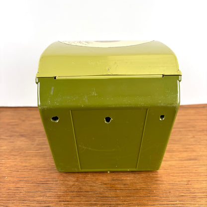 Vintage wc-rolhouder groen Sarah Kay stijl