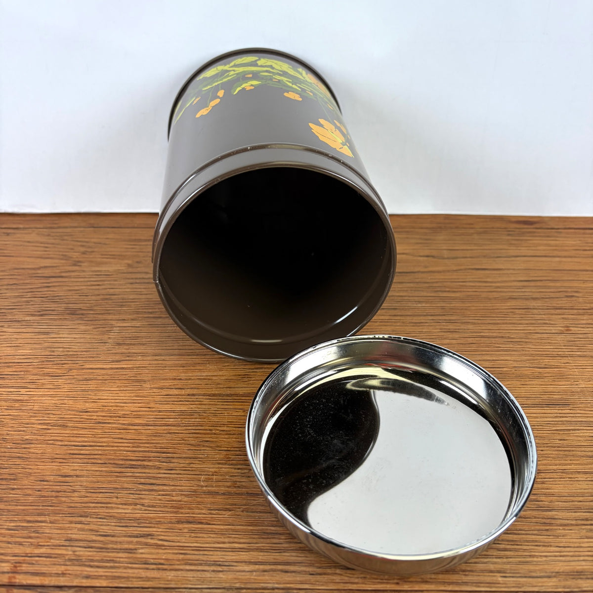 Vintage Brabantia blik suiker boterbloem