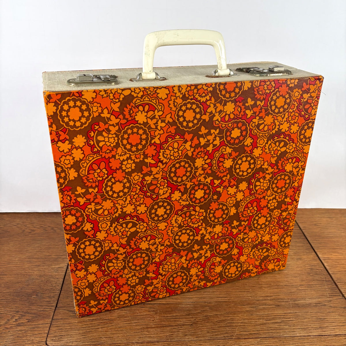 Vintage platenkoffer jaren 70