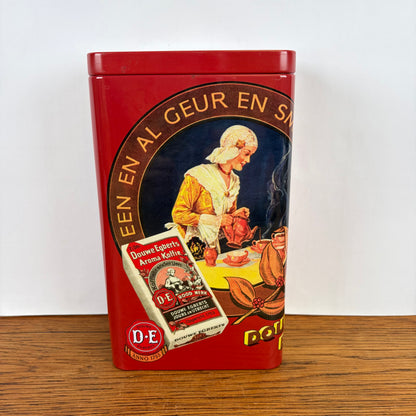 Retro DE koffieblik