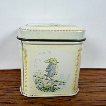 Vintage blikje Peter rabbit