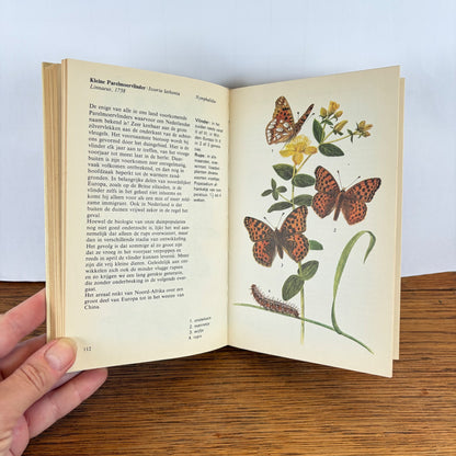 Vintage boek Dagvlinders Meulenhoff