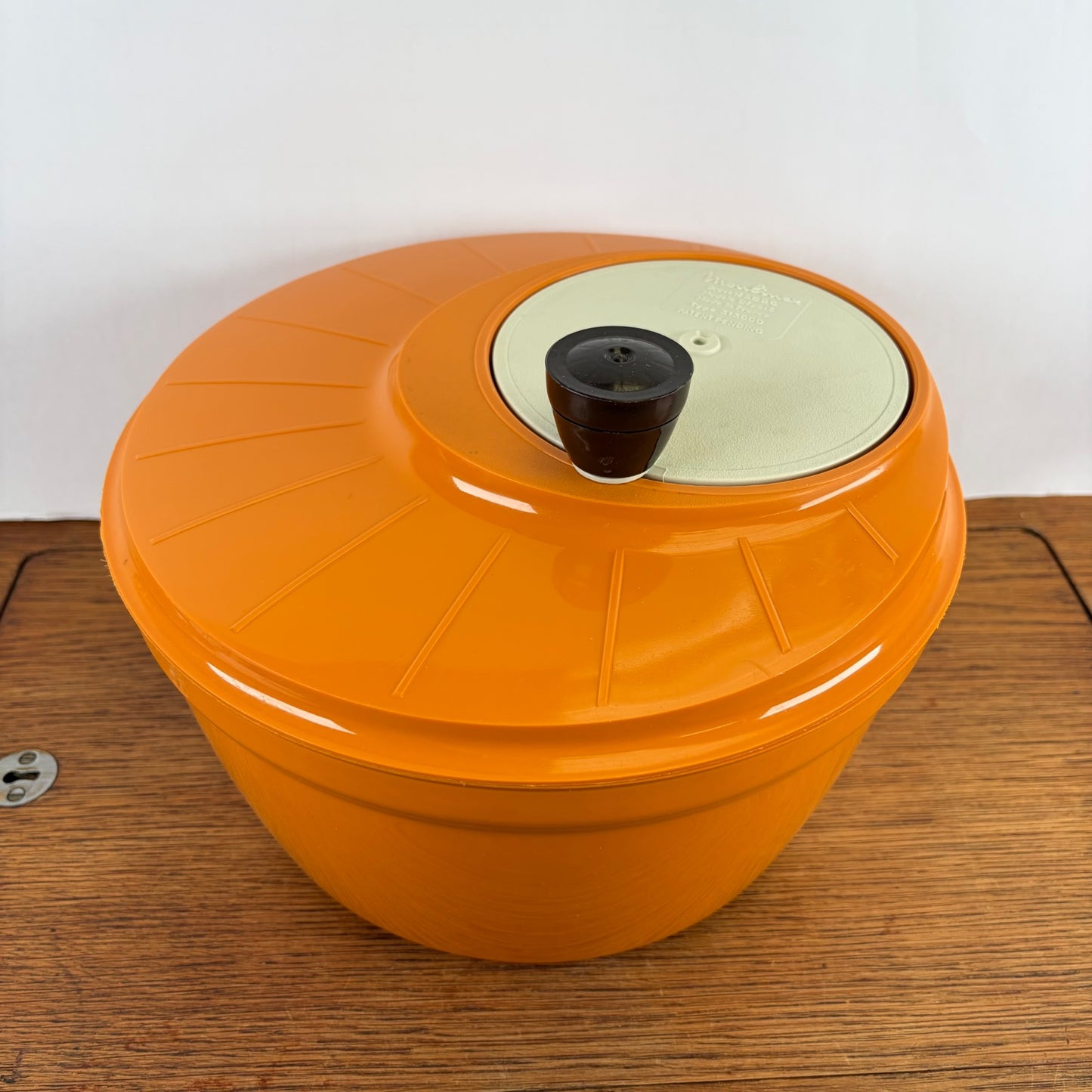Vintage Moulinex slacentrifuge oranje