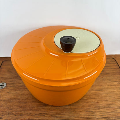 Vintage Moulinex slacentrifuge oranje
