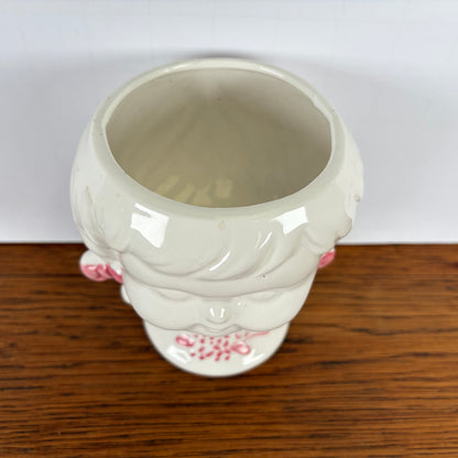 Bloempot meisjes hoofd