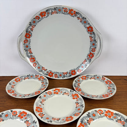 Vintage gebakstel Phoenix