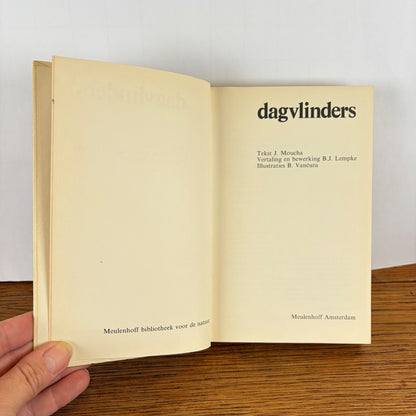 Vintage boek Dagvlinders Meulenhoff