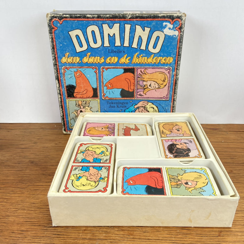 Vintage domino Jan Jans en de Kinderen