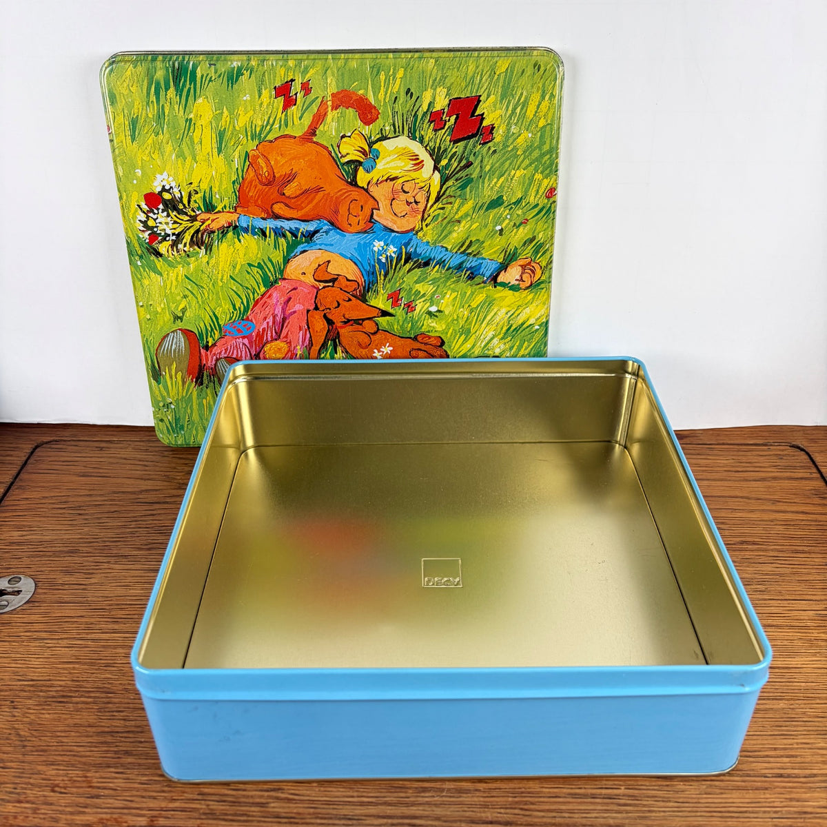 Jan Jans en de Kinderen koekjesblik Catootje
