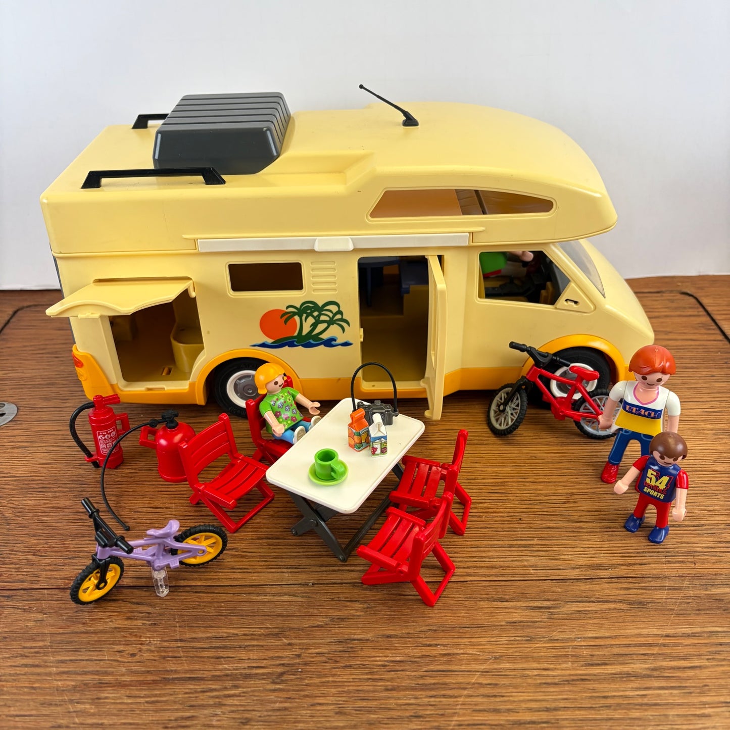 Playmobil camper 2005 met accessoires