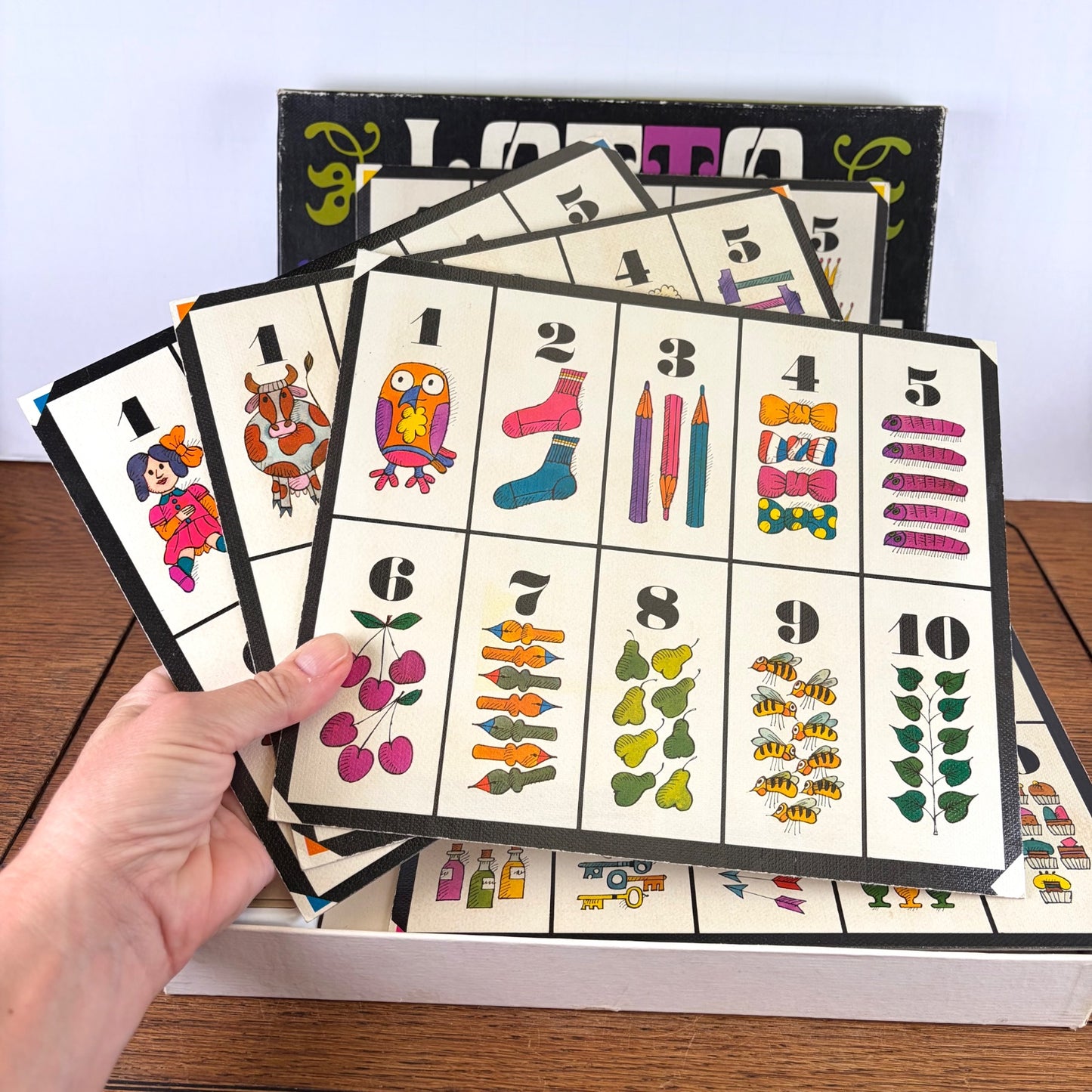 Vintage  Lotto spel van Jumbo