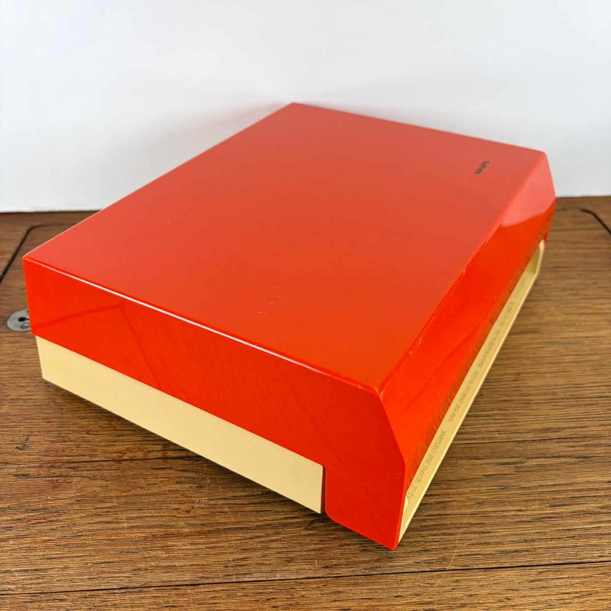Vintage Krups keukenweegschaal oranje
