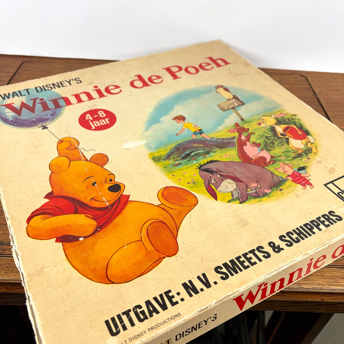 Vintage Winnie de Poeh bordspel Walt Disney