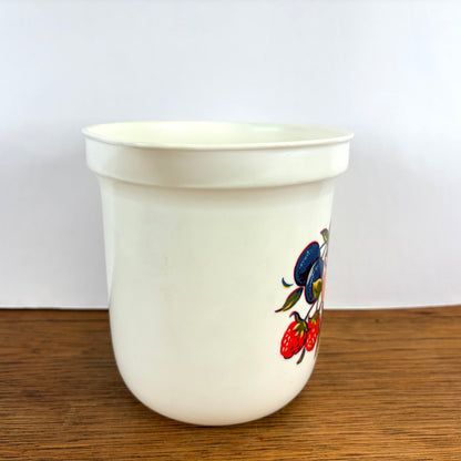 Vintage Emsa kan fruitmotief