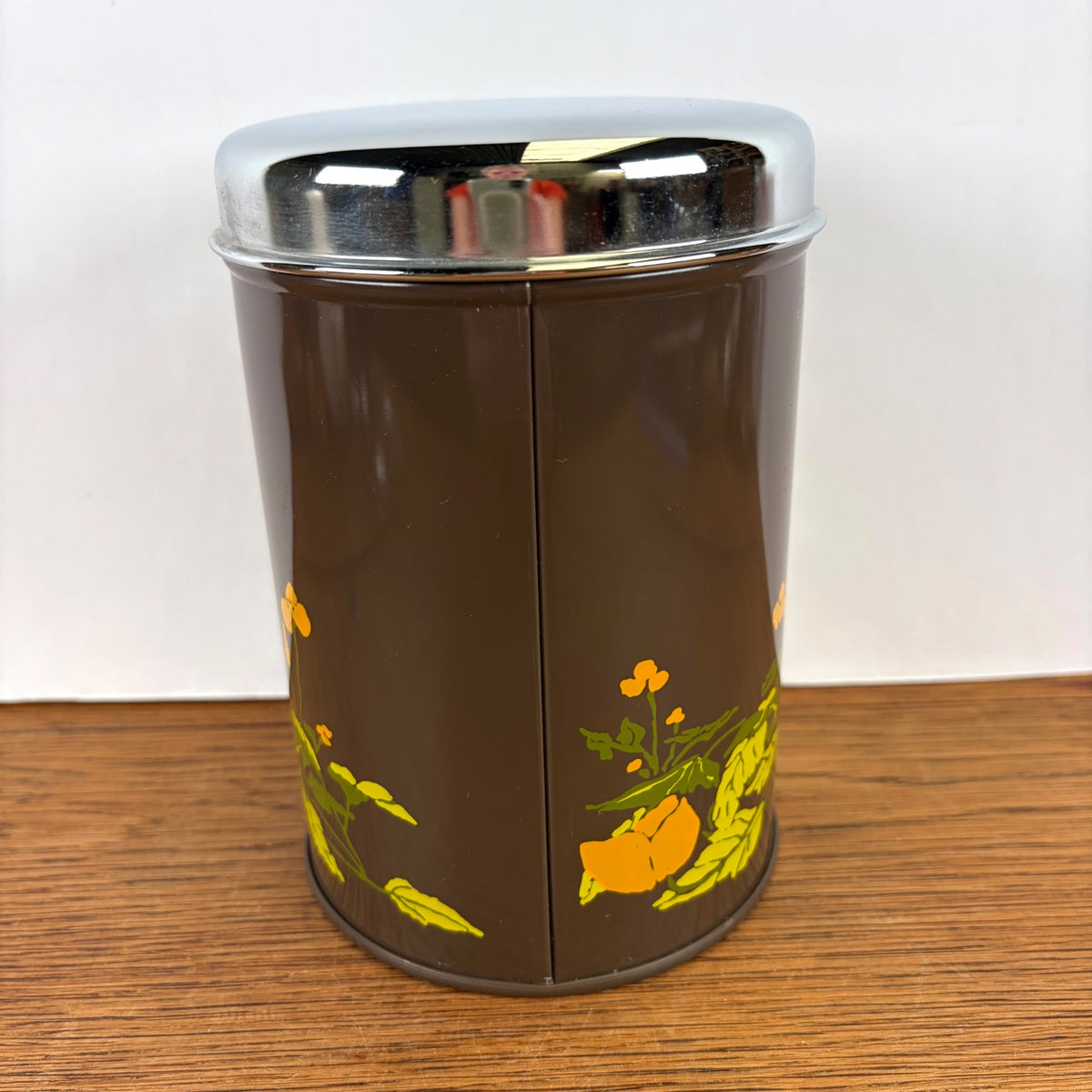 Vintage Brabantia blik suiker boterbloem
