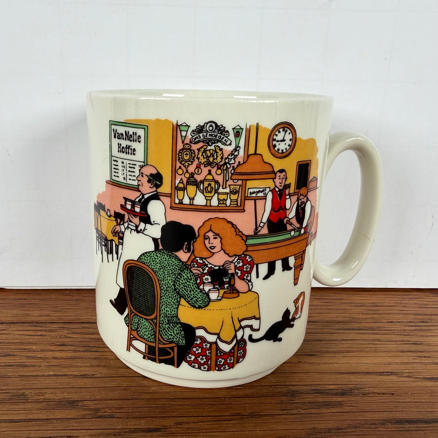 Vintage mokken van Nelle