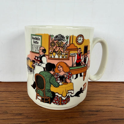 Vintage mokken van Nelle