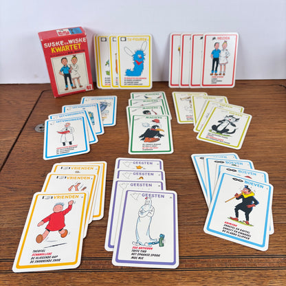 Vintage Suske en Wiske kwartet