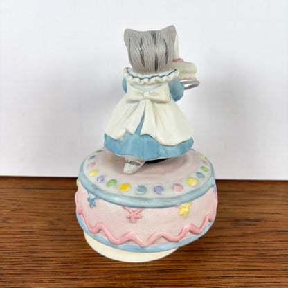 Vintage muziekdoosje Kitty Cucumber