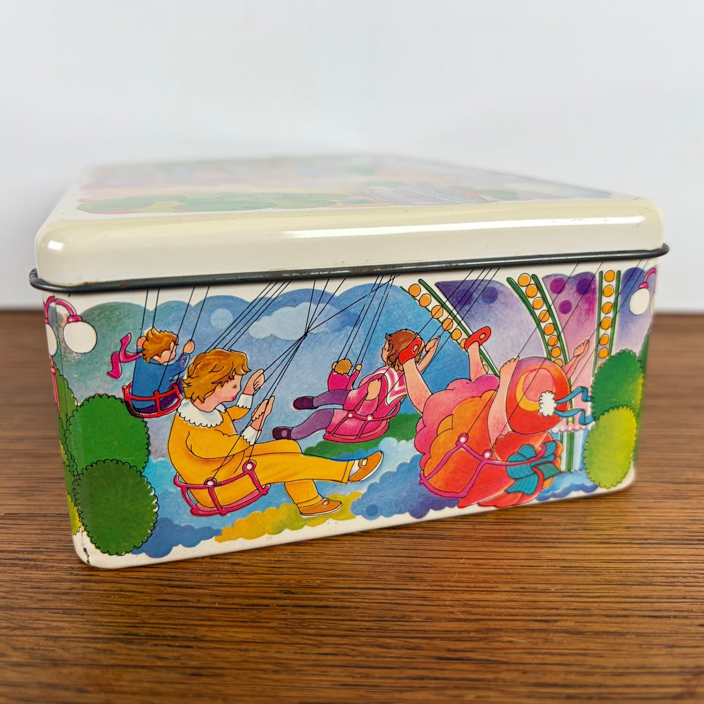 Vintage Verkade blik kermis