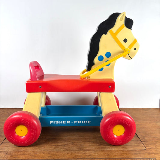 Vintage Fisher-Price looppaard