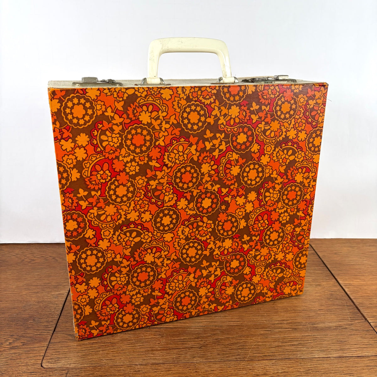 Vintage platenkoffer jaren 70
