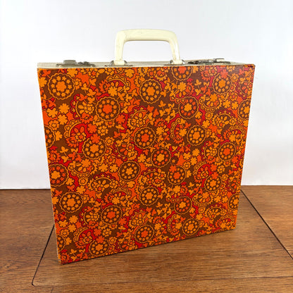 Vintage platenkoffer jaren 70