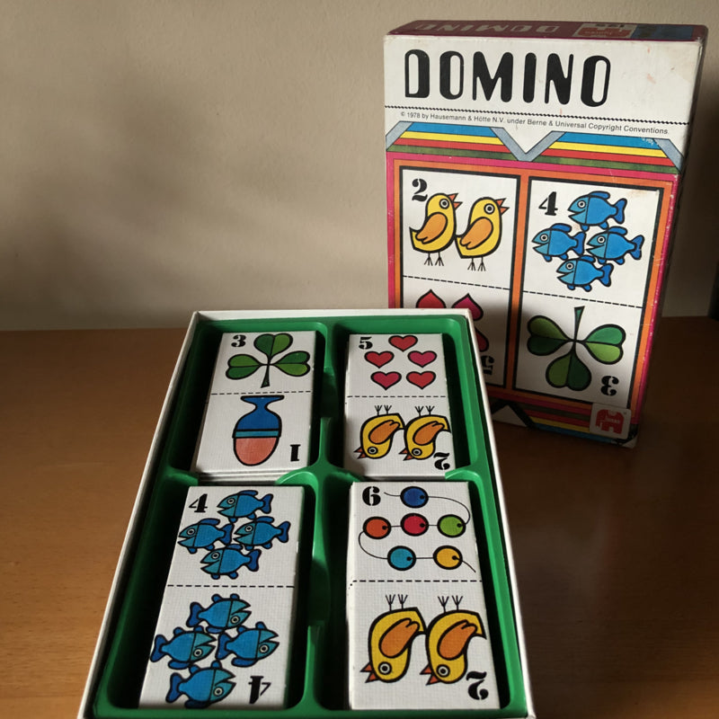 Vintage domino spel