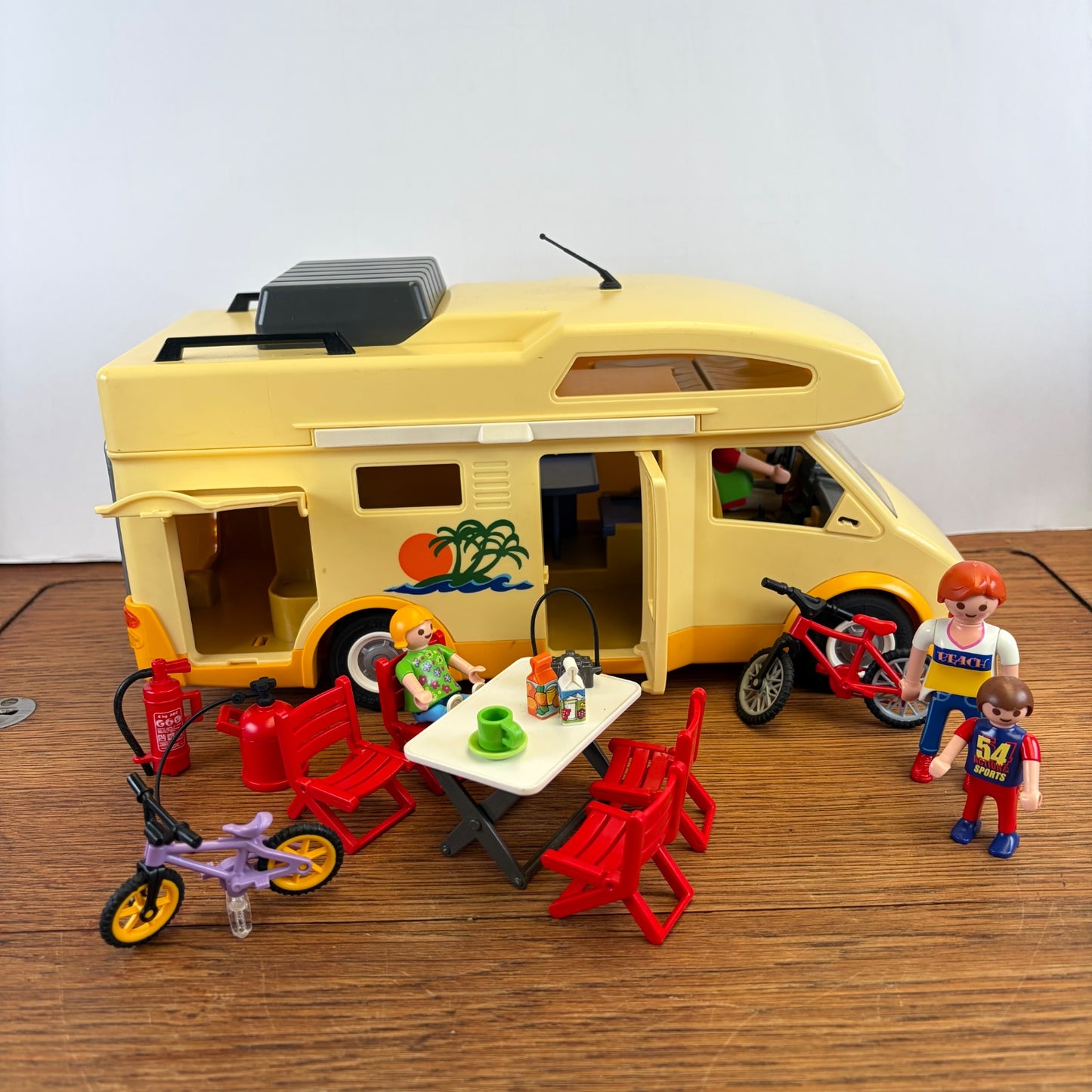Playmobil camper 2005 met accessoires