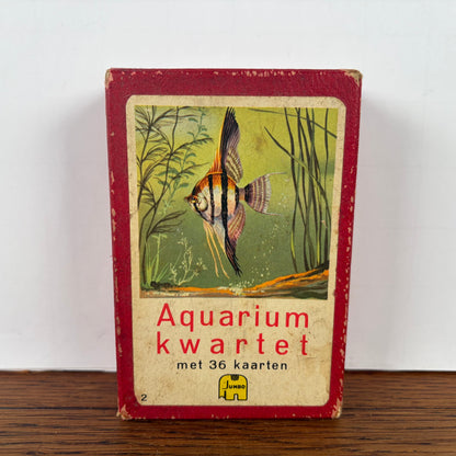 Vintage aquarium kwartet