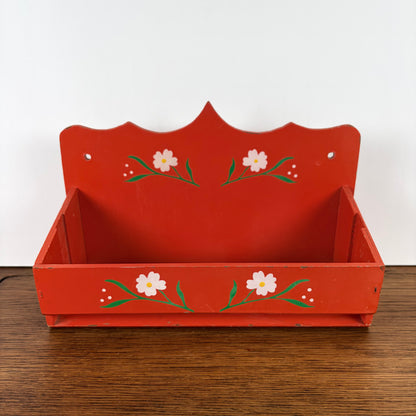 Vintage houten kruidenrekje