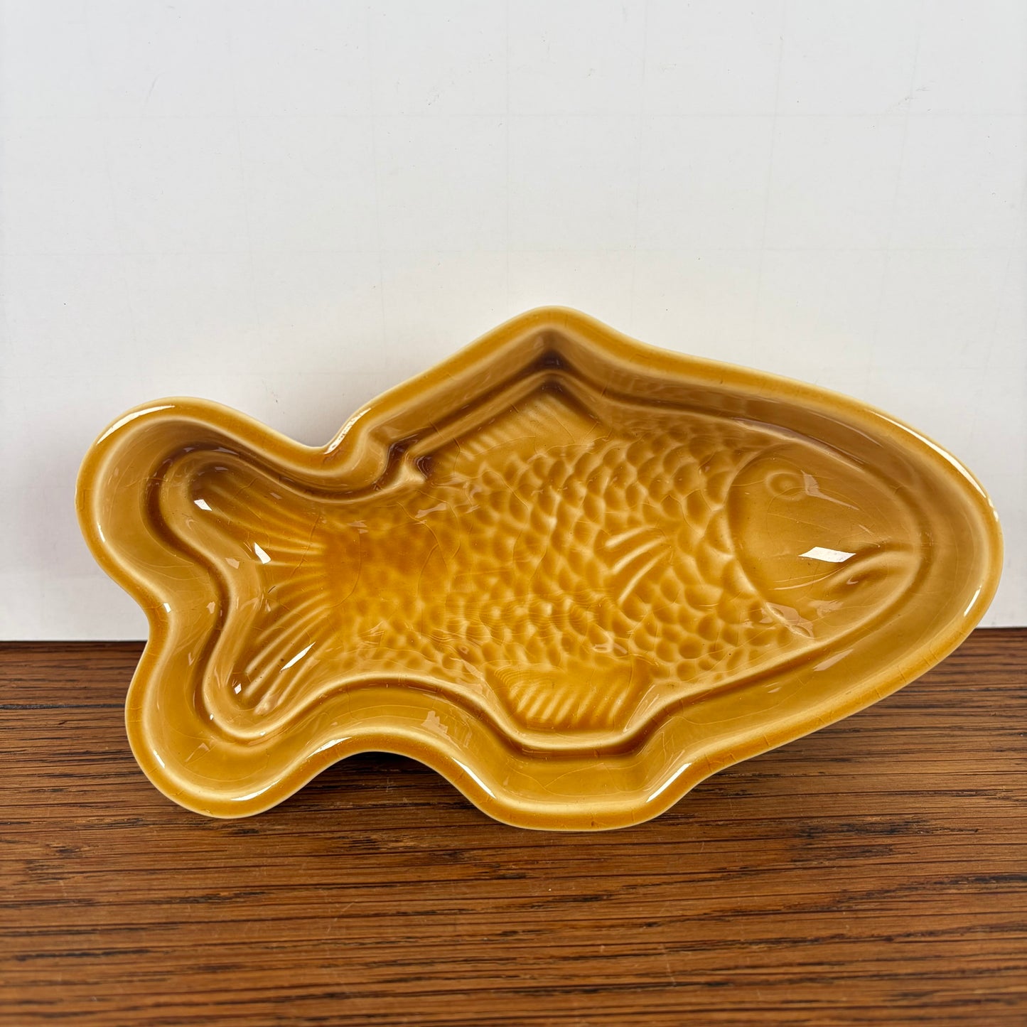 Vintage puddingvorm vis klein