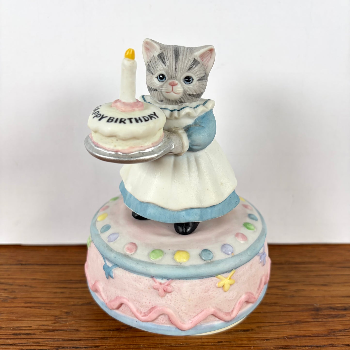 Vintage muziekdoosje Kitty Cucumber