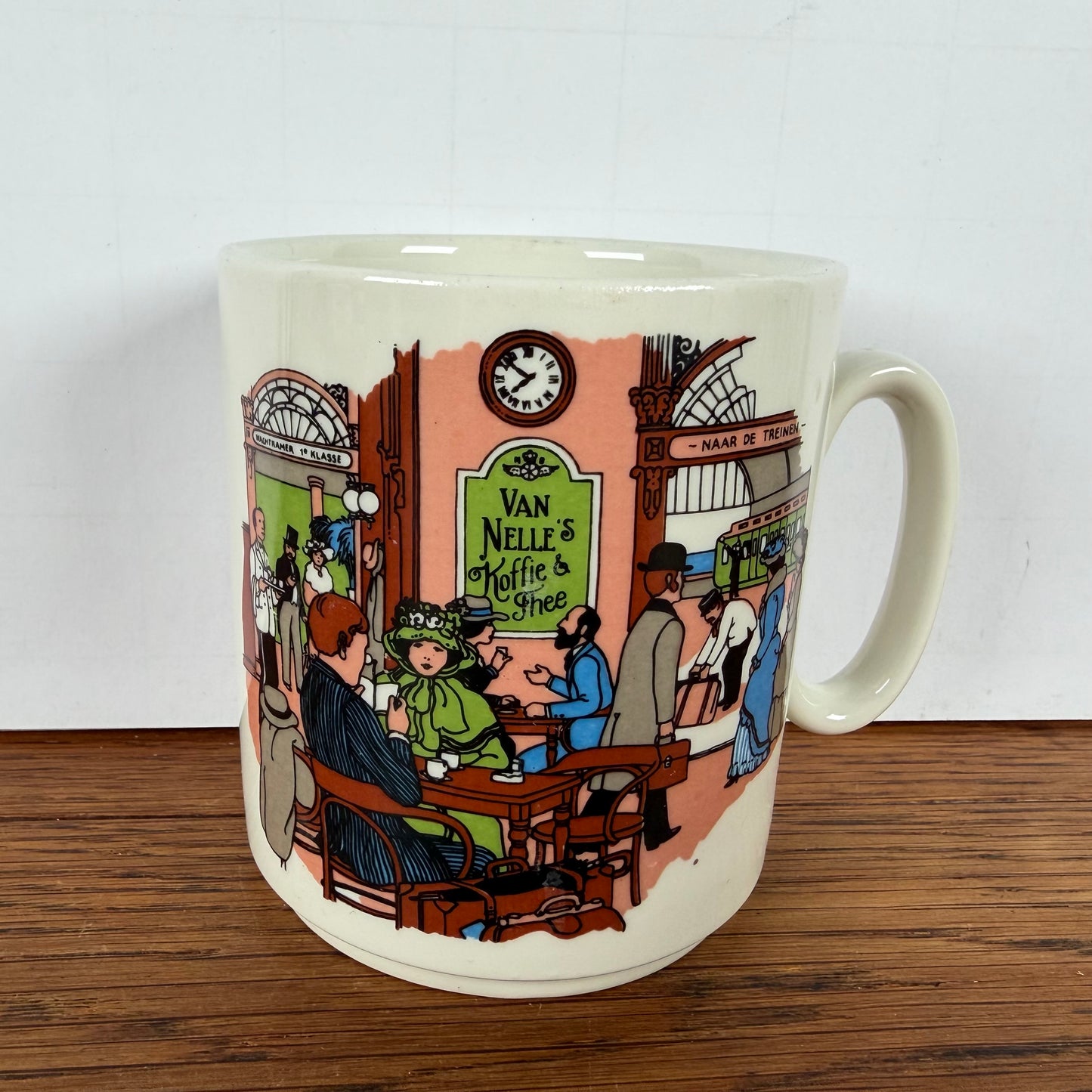 Vintage mokken van Nelle