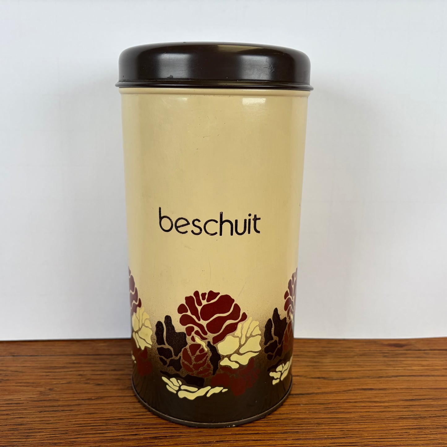 Vintage beschuitbus Brabantia Botanique