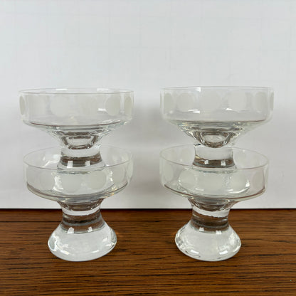 Vintage likeur glaasjes Ingrid Glass