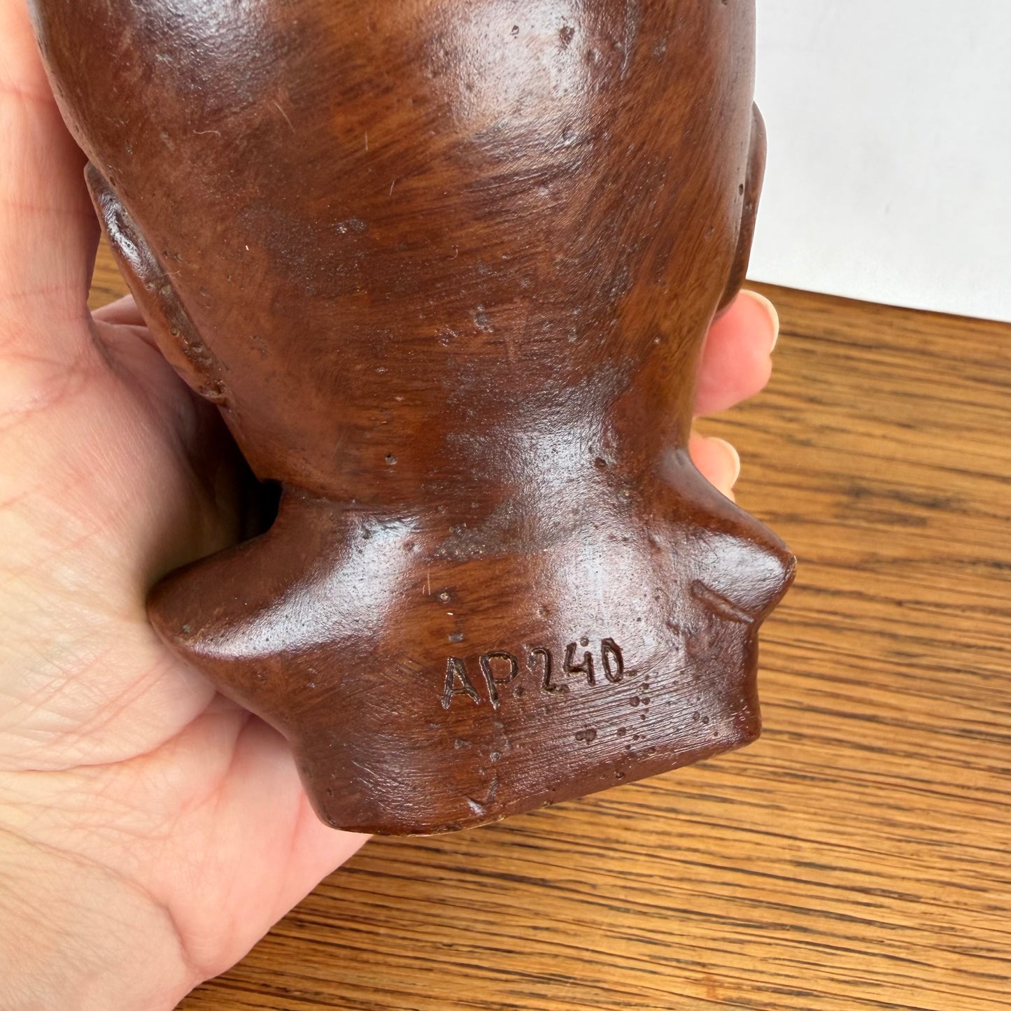 Vintage kinderhoofdje a.p. 240