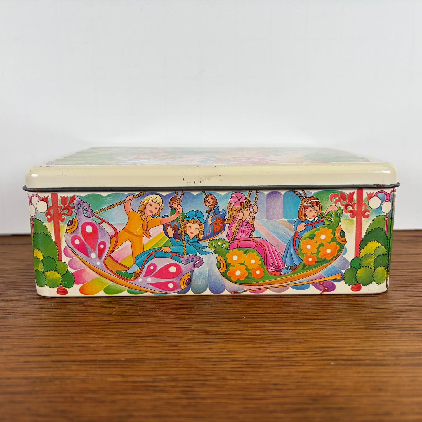 Vintage Verkade blik kermis