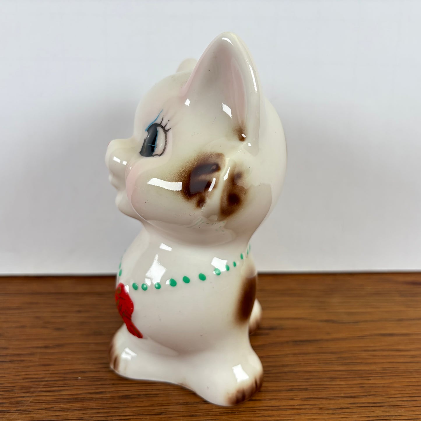 Vintage spaarpot kat