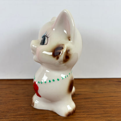 Vintage spaarpot kat