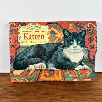Katten wenskaarten 1992