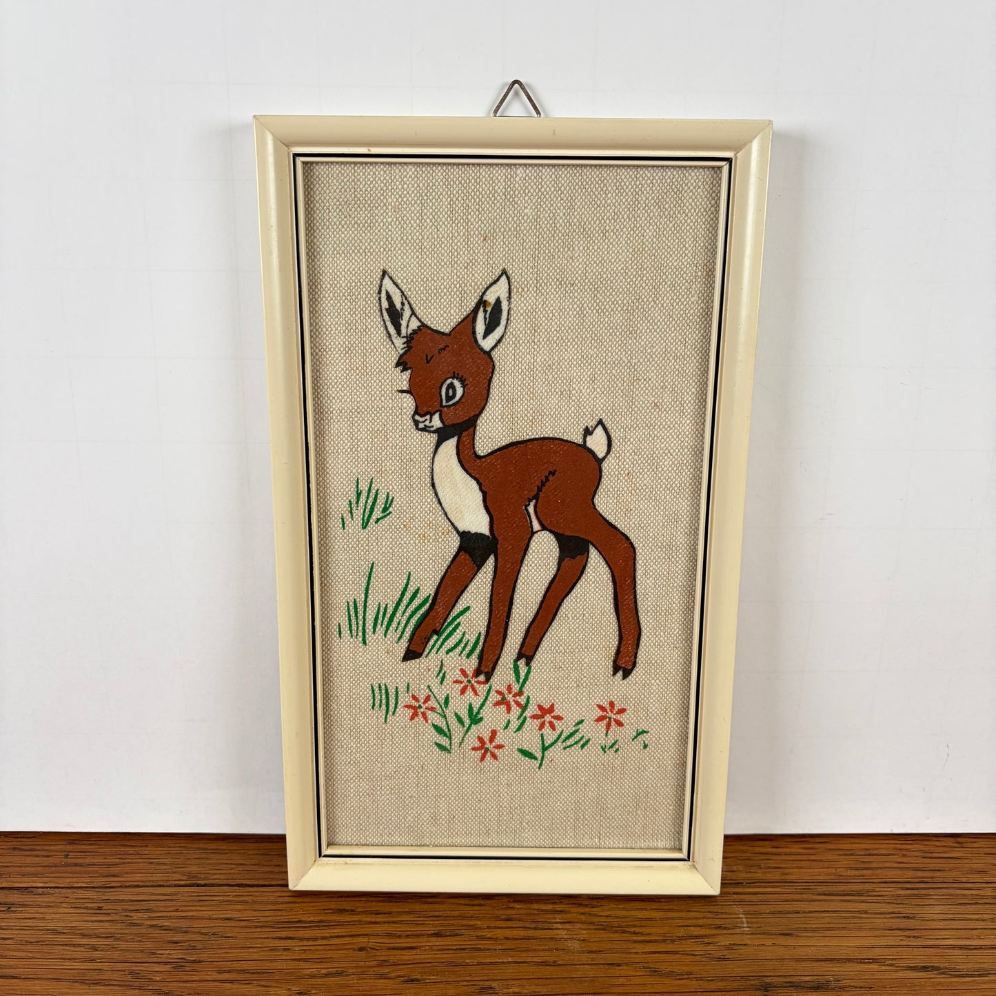 Vintage “ schilderijtje” Bambi
