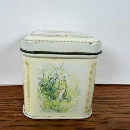 Vintage blikje Peter rabbit