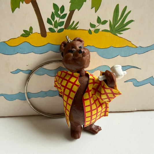 Vintage sleutelhanger Olivier B Bommel