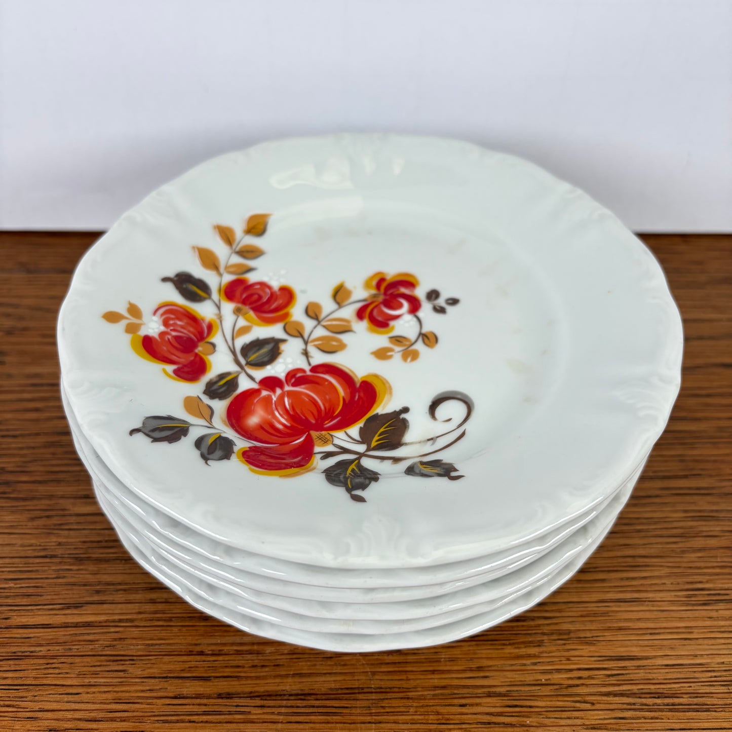 Vintage gebaksbordjes Winterling