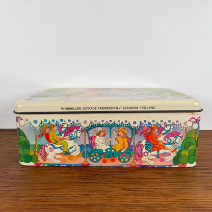 Vintage Verkade blik kermis