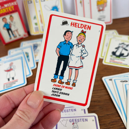 Vintage Suske en Wiske kwartet
